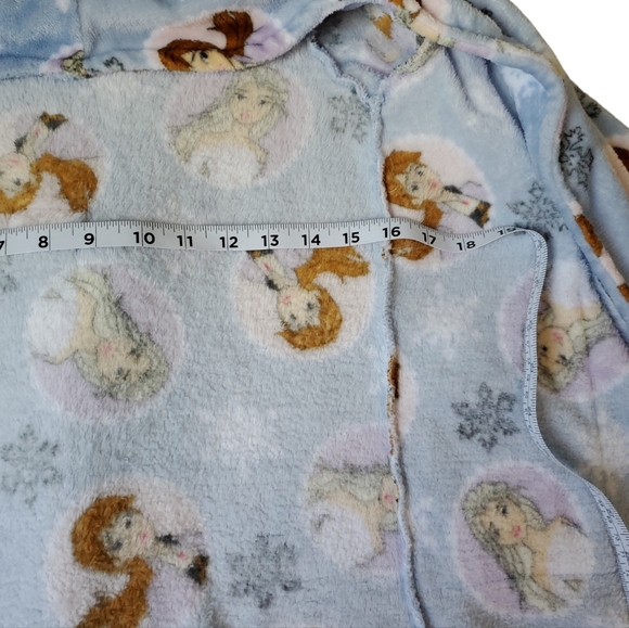 Disney frozen Elsa&Anna Bathrobe Girl size 7/8 - Picture 6 of 7